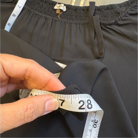 Boho Ruffle Sleeve Off-the-Shoulder Blouse Large - Picture 11 of 11